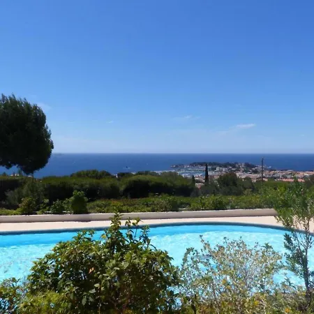 Vue Mer Exceptionnelle - Grande Terrasse Et Piscine Bandol Exterior photo